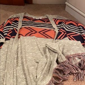 Short sleeve cardigan